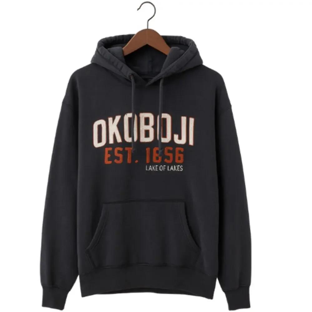 Blue84 Okoboji Long Sleeve Hoodie in Navy Blue – EUC Size Large